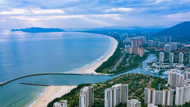 白沙岛清水湾实景